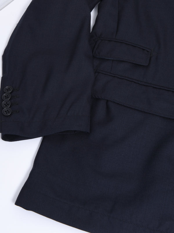 Newport Jacket_B - Dk.Navy Tropical WoolLC002